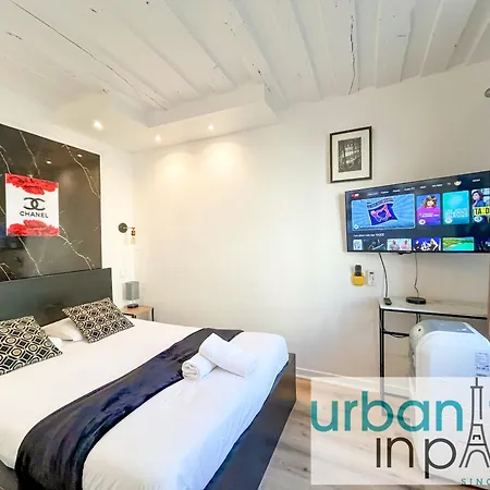 100 - Luxury 2 Bedroom - Beaubourg Marais Appartamento